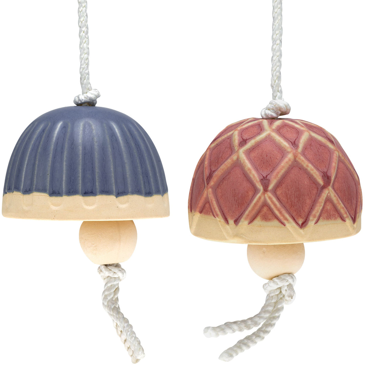 Ceramic Mushroom Bell Wind Chime - Image 2