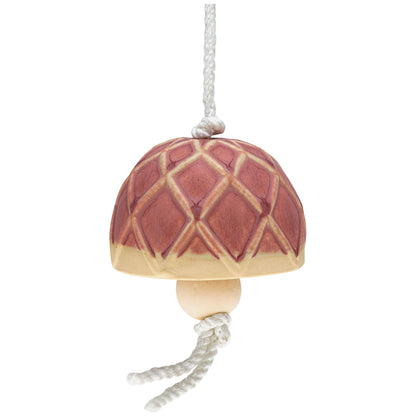 Ceramic Mushroom Bell Wind Chime