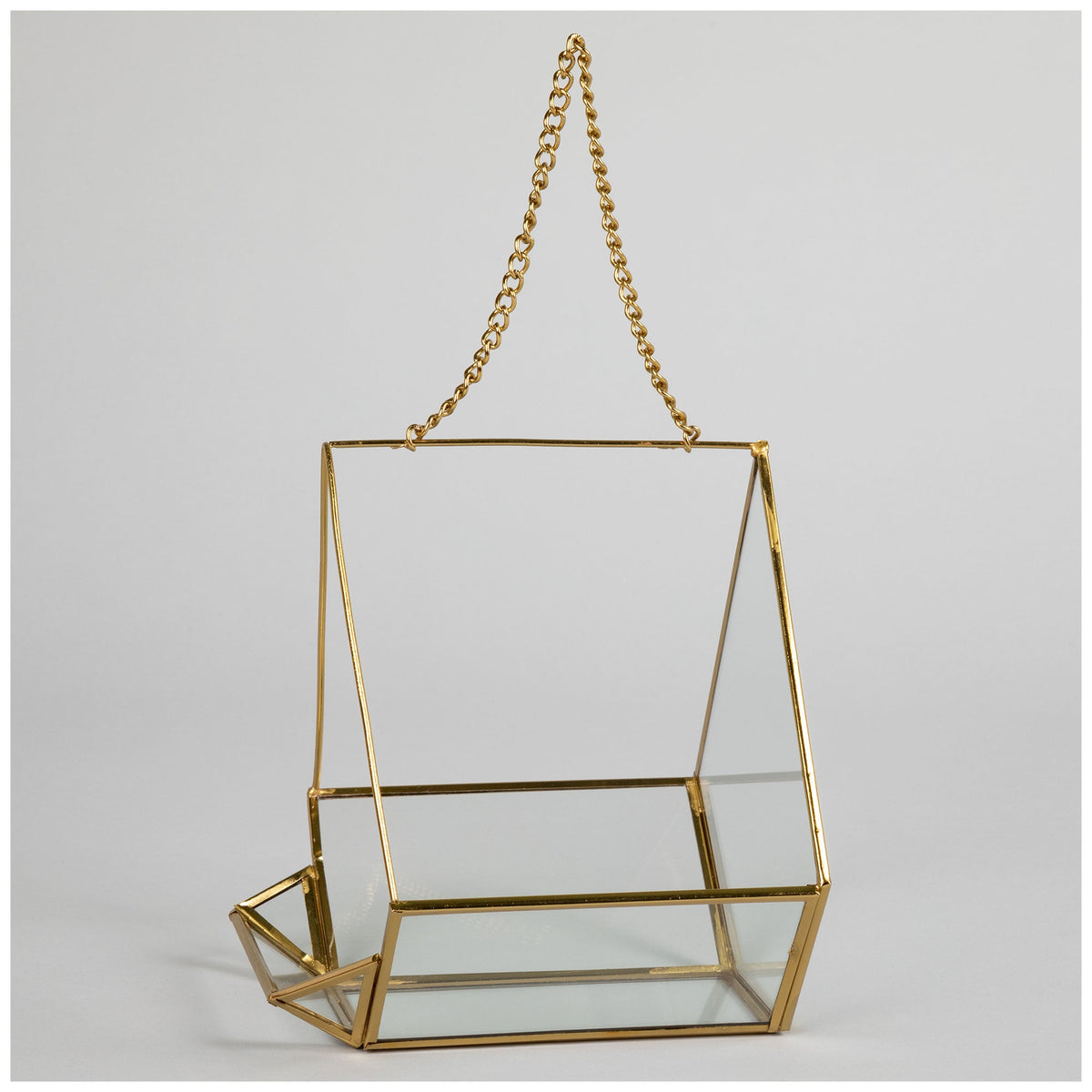 Hanging Open-Air Glass Bird Feeder - Image 8