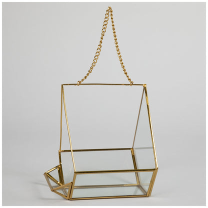 Hanging Open-Air Glass Bird Feeder - Image 8