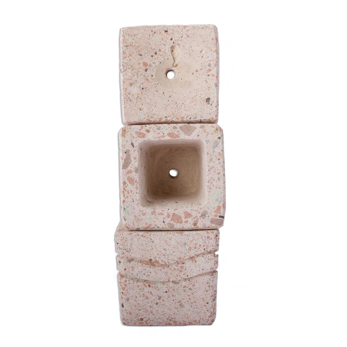 Reclaimed Stone Wave Planter Set of 3 - Image 5