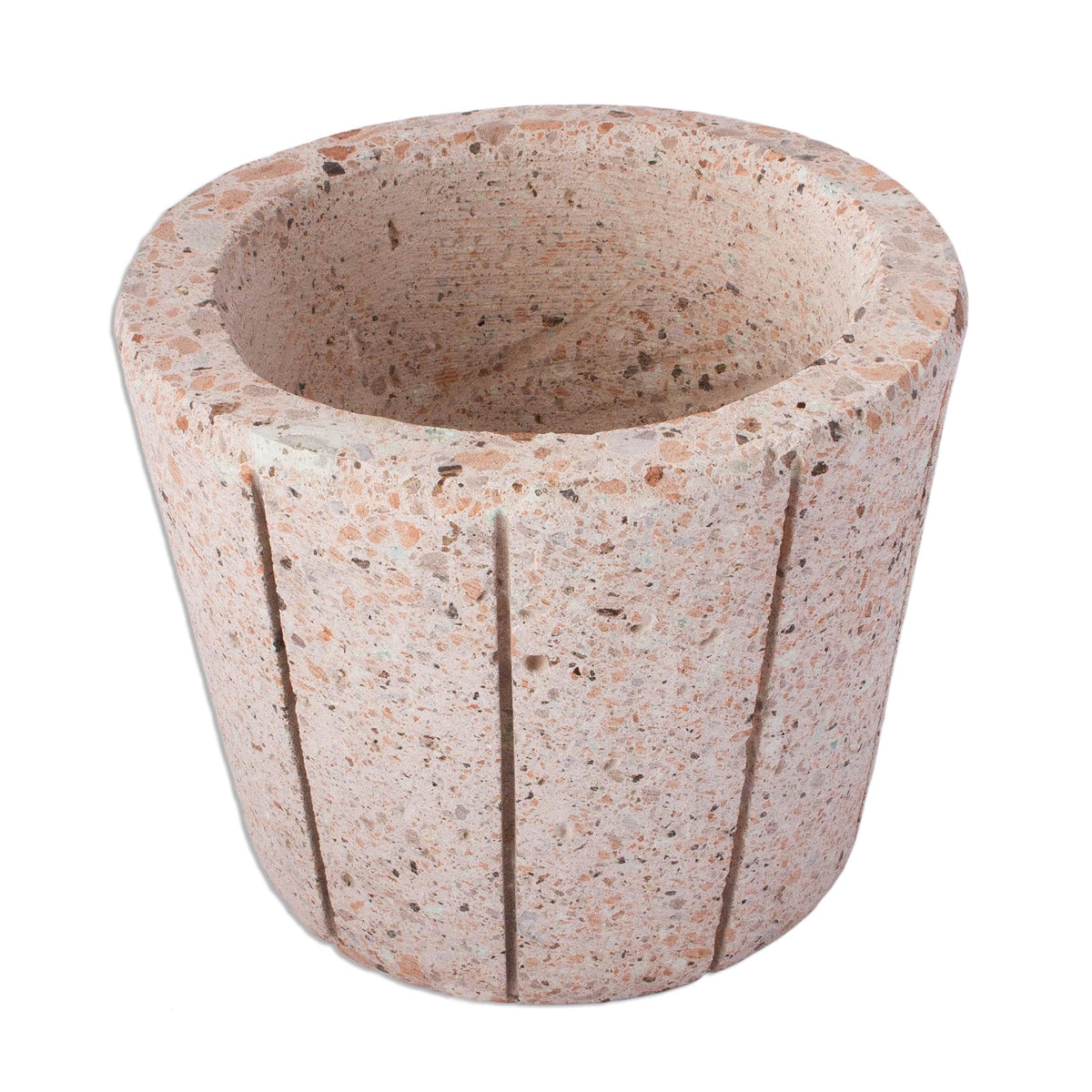 Striped Reclaimed Stone Planter - Image 2